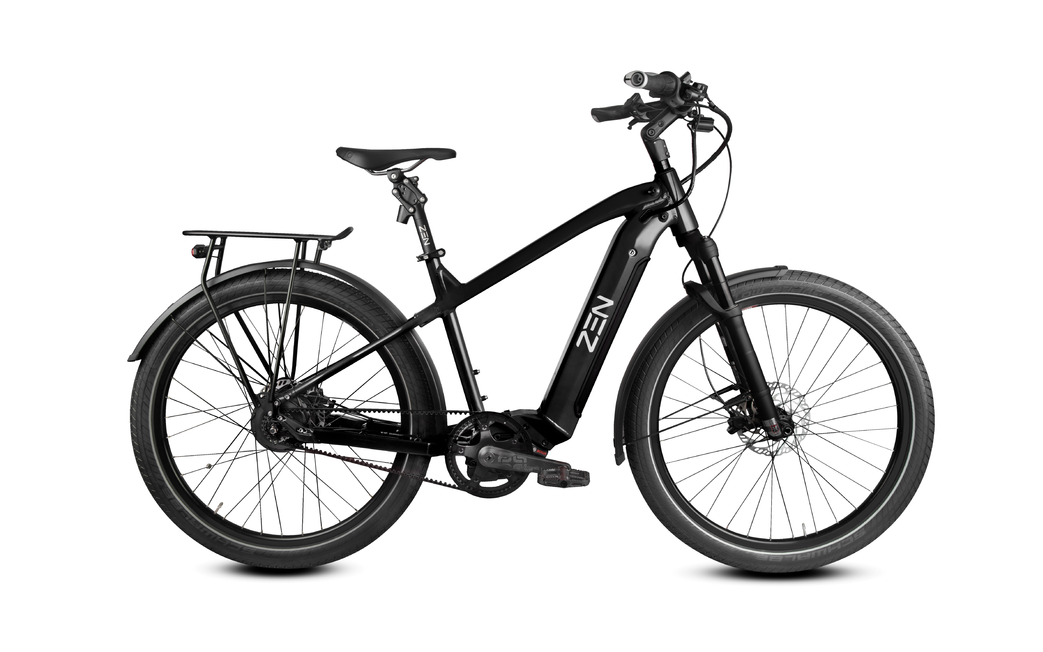 Samurai CVT Ebike Black With Kiox – Zen Electric Bikes US