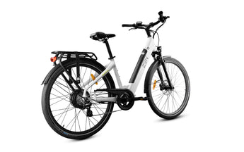 Saral Step Through Electric Bike – Zen Electric Bikes US